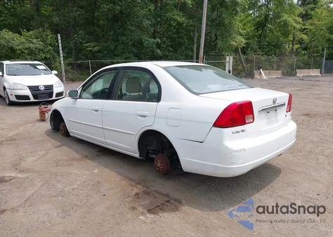 2002 Honda Civic Ex z USA, uszkodzony, nr VIN 1HGES26752L034051